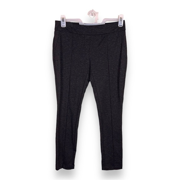 MEDIUM HILARY RADLEY DARK GREY TREGGINGS STRETCH PANTS LEGGINGS - Picture 1 of 11